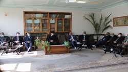 دیدار بازرس‌کل و کارکنان بازرسی‌کل استان اردبیل با نماینده ولی‌فقیه در استان و امام جمعه اردبیل