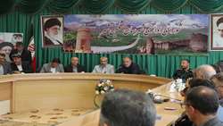 حضور بازرس کل استان اردبیل در جلسه شورای اداری مشکین شهر