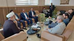 حضور رئیس‌کل دادگستری استان اردبیل در بازرسی‌کل استان هم‌زمان با سالروز تاسیس سازمان 