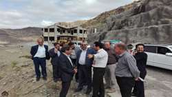 بازدید بازرس کل استان اردبیل از سدهای مخزنی در حال احداث استان
